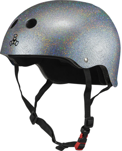 THE Certified Sweatsaver Helmet  Silver Glitter