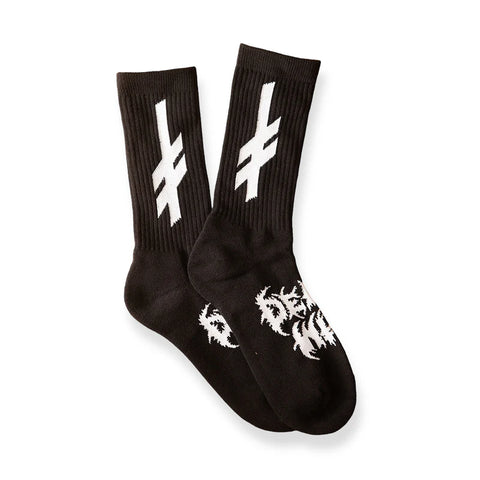 DEATHWISH NIGHTRIDER SOCKS BLACK