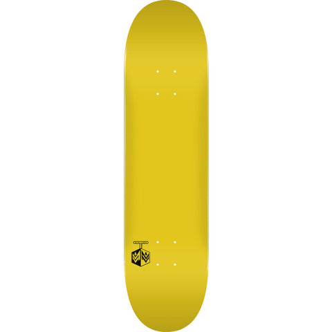 MINI LOGO DETONATOR "15" SKATEBOARD DECK 243 K20 YELLOW - 8.25 x 31.95