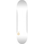 MINI LOGO DETONATOR "15" SKATEBOARD DECK 243 K20 SOLID WHITE - 8.25 x 31.95